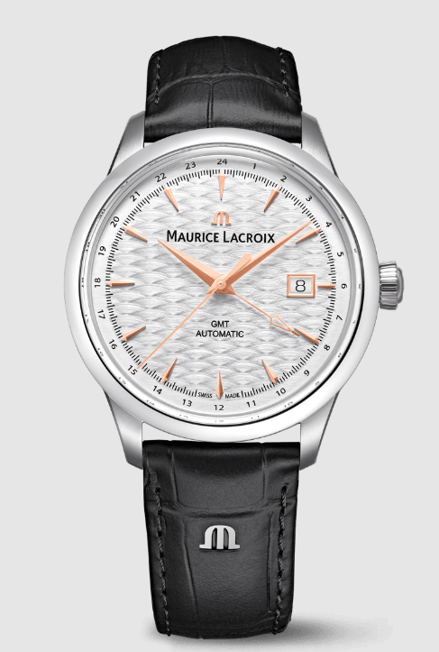 Maurice Lacroix 1975 AUTOMATIC VAGUES DU JURA GMT 756048-SS001-130-2 Replica Watch